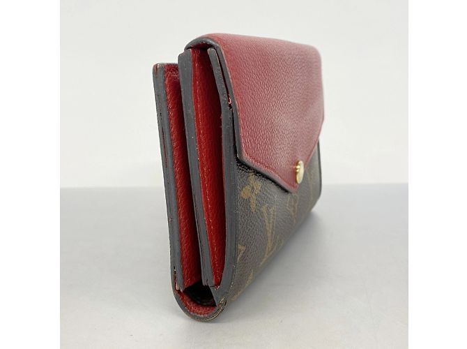 Portafoglio Compatto Pallas Monogramma Louis Vuitton Marrone Fuschia - vista 2