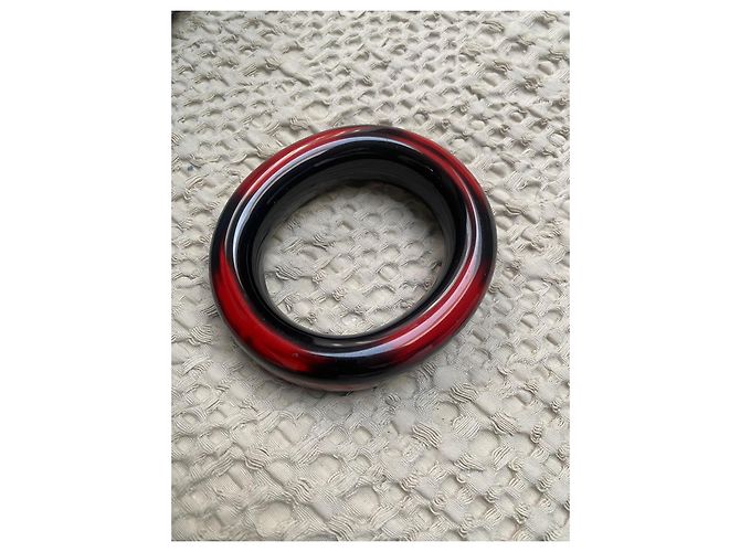 Pulsera de madera lacada negra y roja edición limitada Elsa Peretti de Tiffany & Co Negro - vista 2