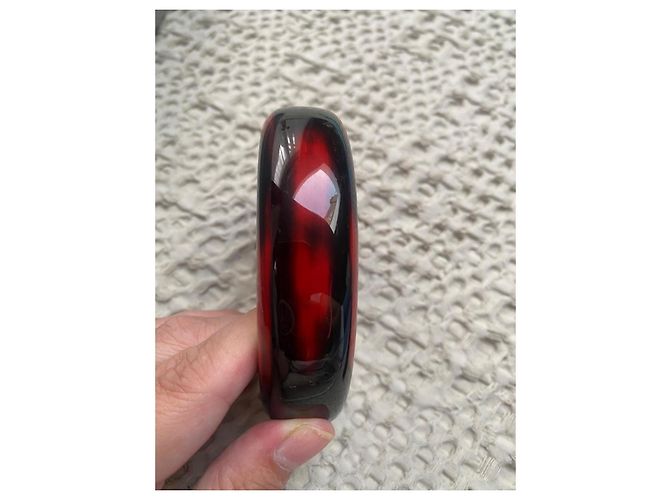 Pulsera de madera lacada negra y roja edición limitada Elsa Peretti de Tiffany & Co Negro - vista 3