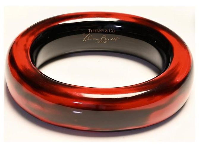 Pulsera de madera lacada negra y roja edición limitada Elsa Peretti de Tiffany & Co Negro - vista 5