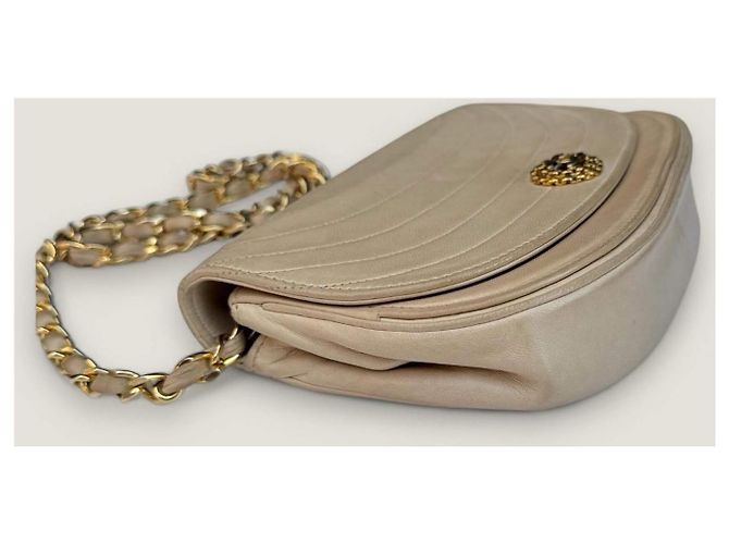 Chanel media luna beige - vista 12