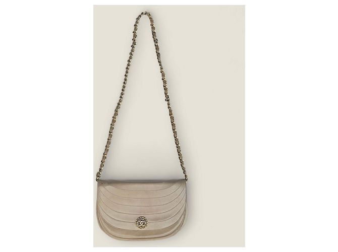 Chanel media luna beige - vista 6