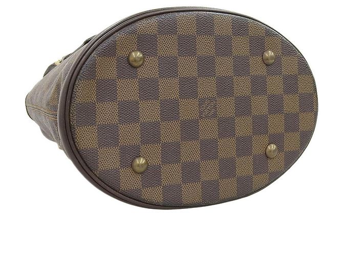 Borsa a mano Damier Mare Louis Vuitton N42240 Marrone - vista 4