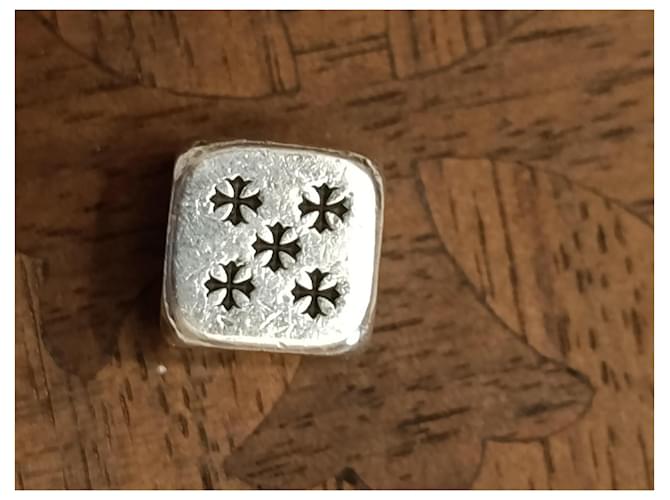 Chrome Hearts Dés de jeu en argent Chrome Heart Argenté - vue 4
