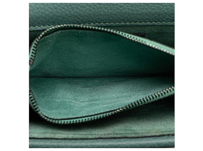 Borsa a Spalla Valentino Rockstud Chain Verde - vista 11