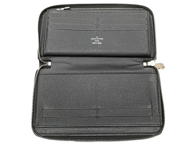 Organizer Zippy NM Taiga Louis Vuitton Nero - vista 9