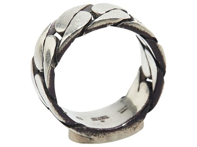 Anello a Catena Interlocking G di Gucci Argento - vista 6