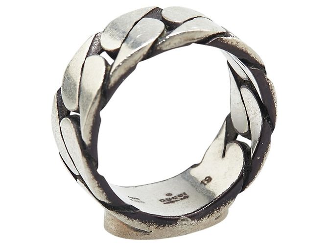 Anello a Catena Interlocking G di Gucci Argento - vista 7