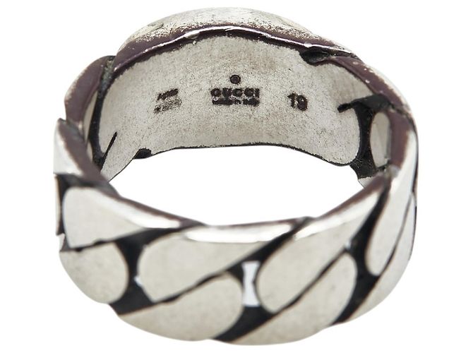 Anello a Catena Interlocking G di Gucci Argento - vista 8