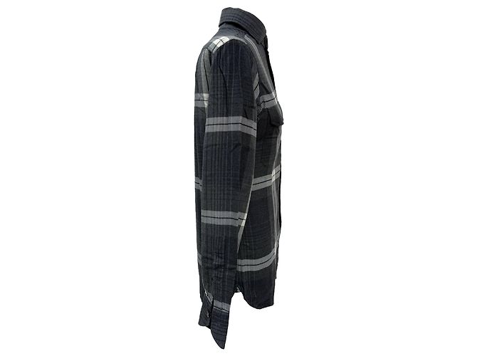Tom Ford Check Shirt in Multicolor Cotton Multiple colors - view 3