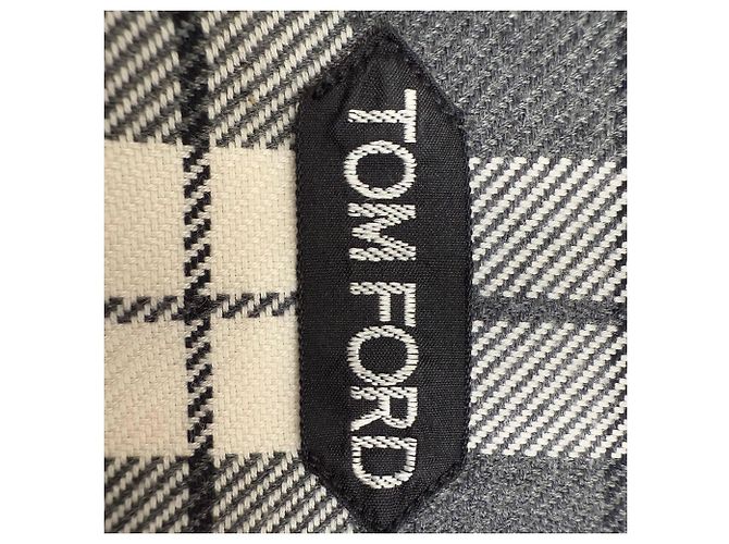 Tom Ford Check Shirt in Multicolor Cotton Multiple colors - view 4