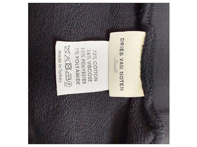 Pantaloni trapuntati stampati Dries Van Noten in cotone multicolore - vista 2