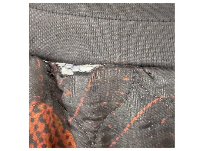Pantaloni trapuntati stampati Dries Van Noten in cotone multicolore - vista 4