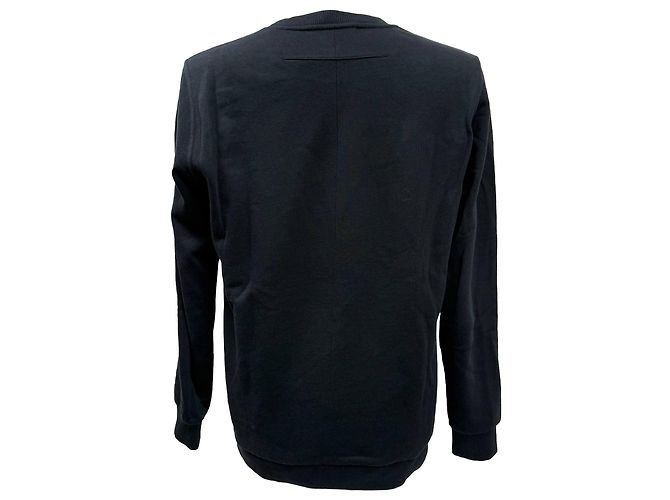 Givenchy 'I Feel Love' Fleece Sweatshirt aus schwarzer Baumwolle - Ansicht 3