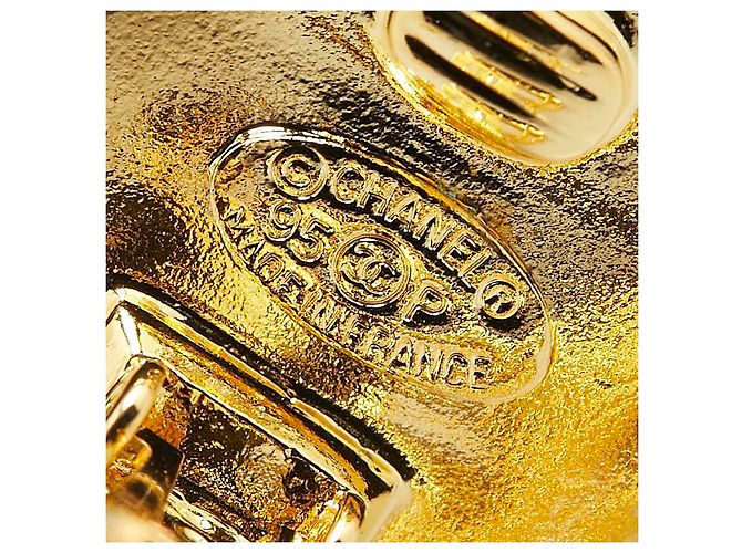 Orecchini Matelassé Chanel Coco Mark 31 RUE CAMBON PARIS D'oro - vista 4