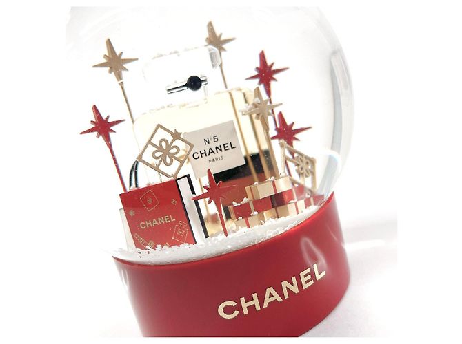 Objeto de Nieve Chanel Edición Limitada Blanco - vista 8