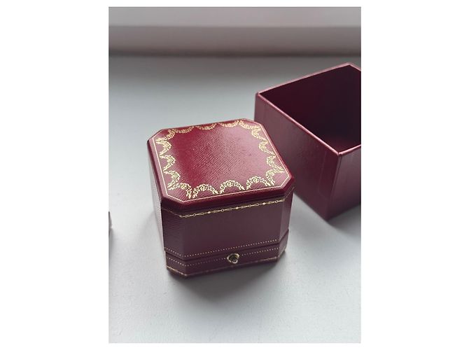 Anello di Nozze Cartier C Gold hardware - vista 3