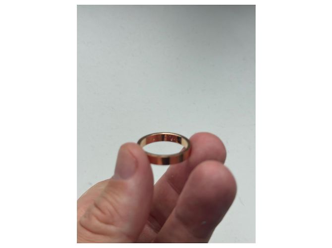 Anello di Nozze Cartier C Gold hardware - vista 7