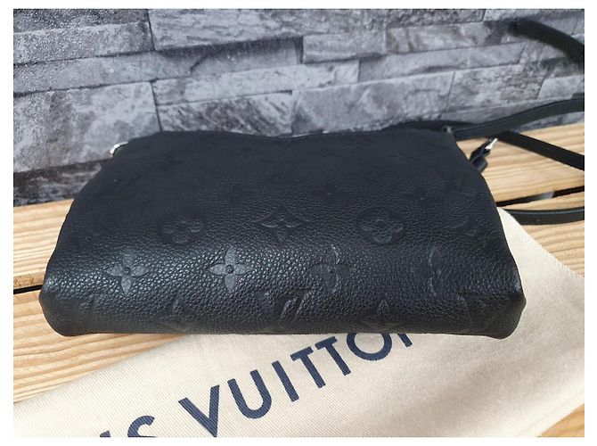 Louis Vuitton Pallas BB Pelle Monogramma Nera Nero - vista 2