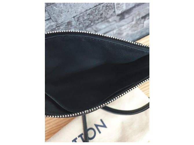 Louis Vuitton Pallas BB Pelle Monogramma Nera Nero - vista 4