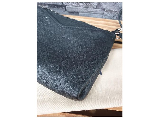 Louis Vuitton Pallas BB Pelle Monogramma Nera Nero - vista 7