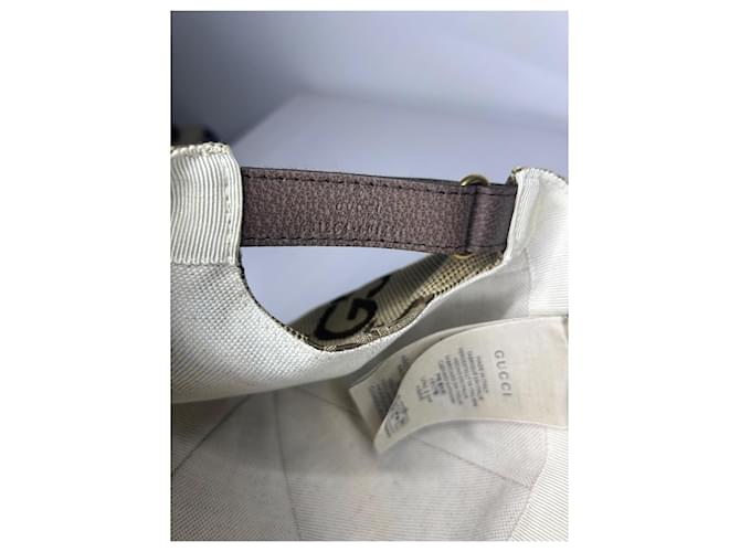 Cappellino Gucci Jambo Beige in Cotone - vista 7