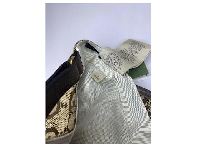 Cappellino Gucci Jambo Beige in Cotone - vista 9
