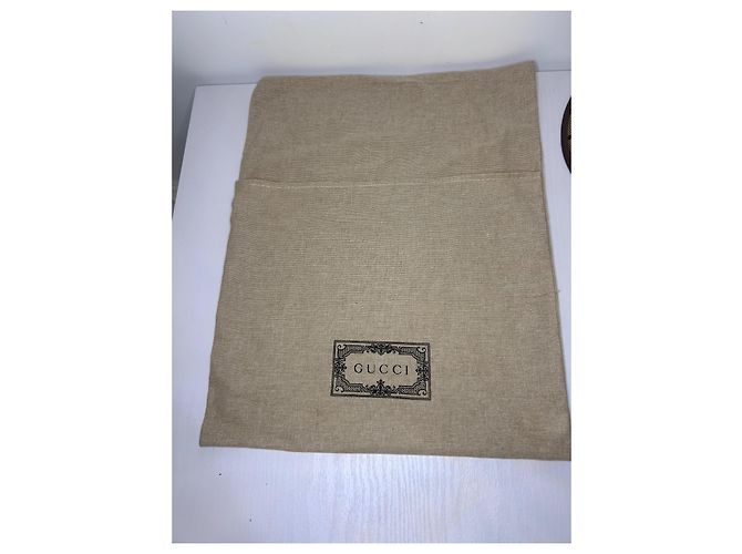 Cappello Bob Gucci Jumbo Beige in Cotone - vista 13
