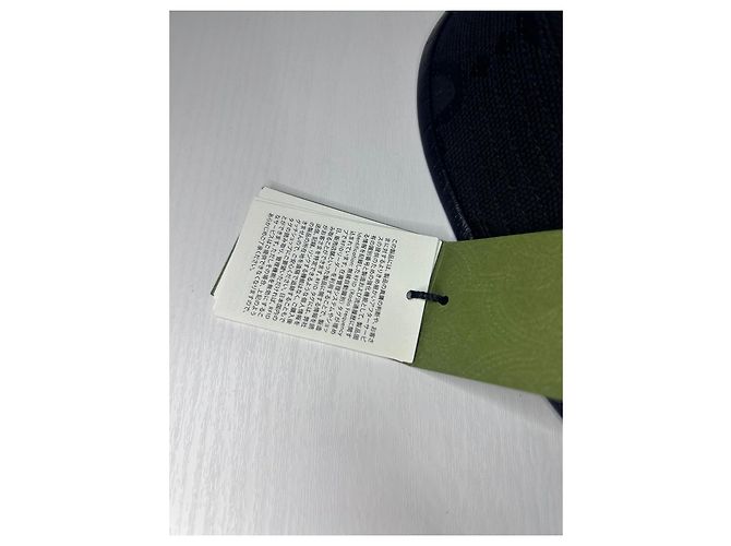 Cappello Bob Gucci Jumbo Nero in Cotone - vista 8