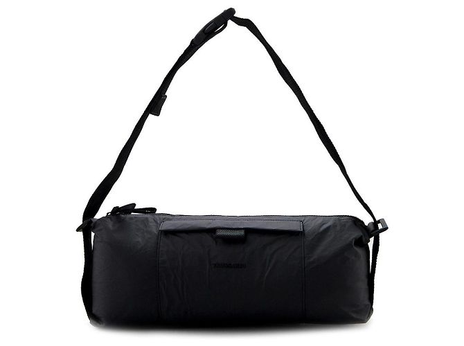 Pochette Trussardi nera in nylon Nero - vista 2