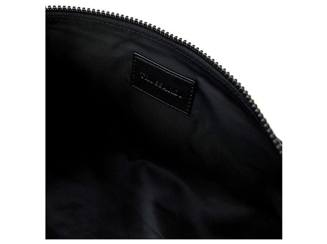 Pochette Trussardi nera in nylon Nero - vista 6