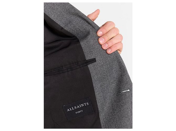 Blazer All Saints per uomo nuovo Grigio - vista 5