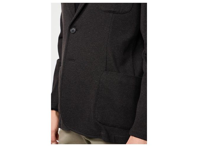 Trussardi Jeans Brandneuer Herrenblazer, Slim Fit Braun Grau - Ansicht 5
