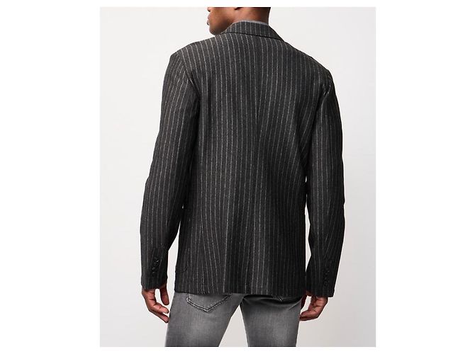 Blazer slim fit da uomo Trussardi Jeans Grigio - vista 3