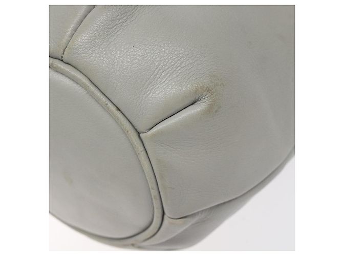 Céline Borsa a Spalla CELINE in Pelle Azzurro Chiaro Oro Auth 127900 D'oro Blu chiaro - vista 12
