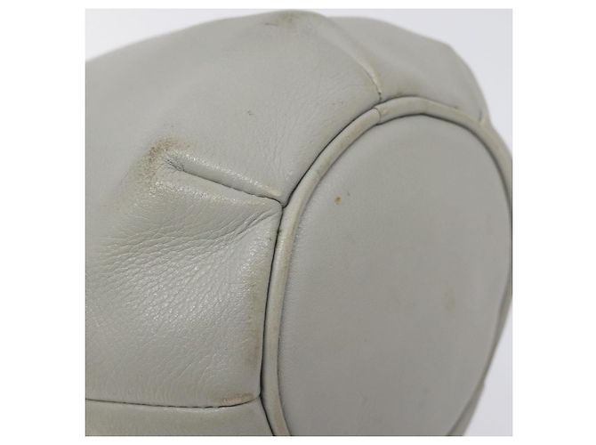 Céline Borsa a Spalla CELINE in Pelle Azzurro Chiaro Oro Auth 127900 D'oro Blu chiaro - vista 13