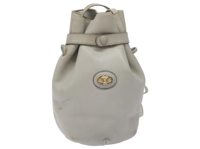 Céline Borsa a Spalla CELINE in Pelle Azzurro Chiaro Oro Auth 127900 D'oro Blu chiaro - vista 2