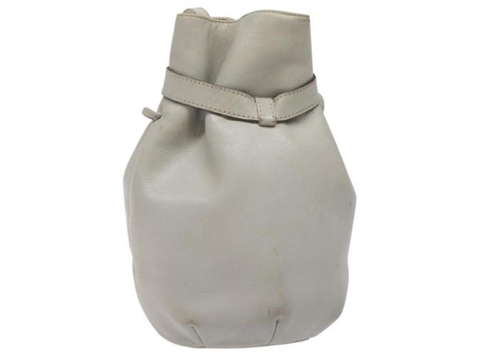 Céline Borsa a Spalla CELINE in Pelle Azzurro Chiaro Oro Auth 127900 D'oro Blu chiaro - vista 3