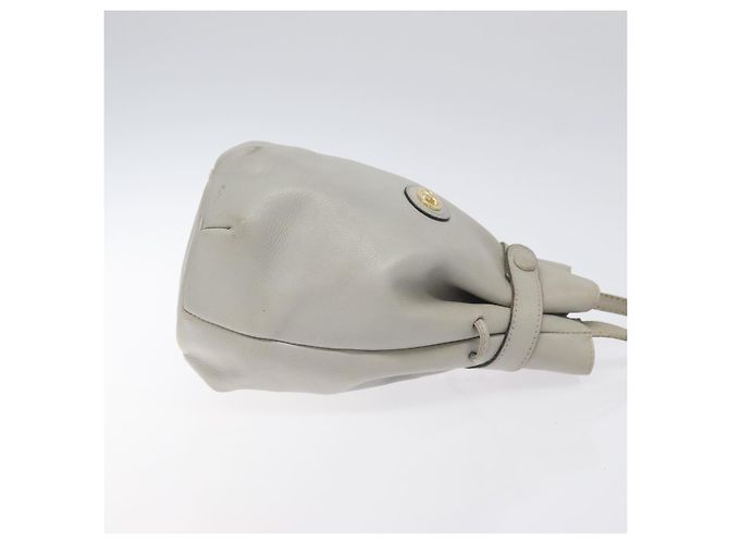 Céline Borsa a Spalla CELINE in Pelle Azzurro Chiaro Oro Auth 127900 D'oro Blu chiaro - vista 4