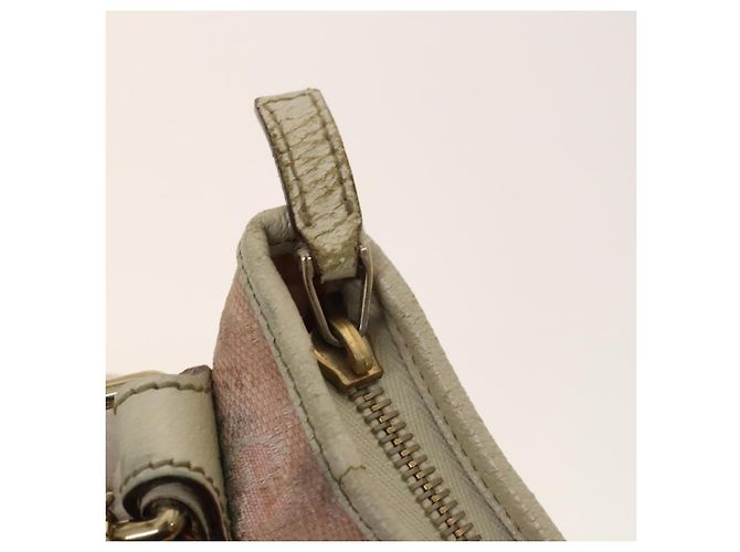 Borsa a Spalla Gucci GG Canvas Sherry Line Rosa Oro Auth 128997 D'oro - vista 15