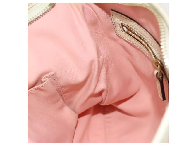 Borsa a Spalla Gucci GG Canvas Sherry Line Rosa Oro Auth 128997 D'oro - vista 18