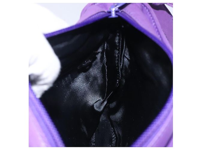 LOEWE Borsa a Spalla Anagram Pelle Viola Oro Auth bs27640 D'oro Porpora - vista 18