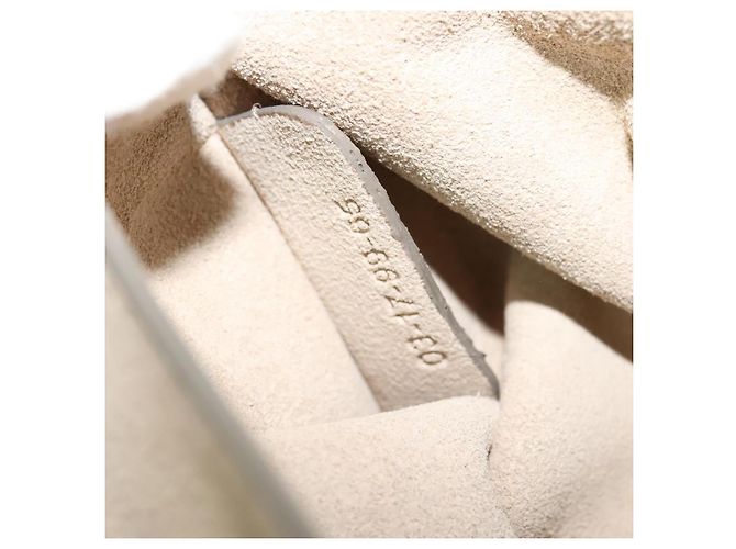 Chloé Borsa a Spalla Chloe Fay in Pelle Scamosciata Oro Beige Auth gh270 D'oro - vista 23