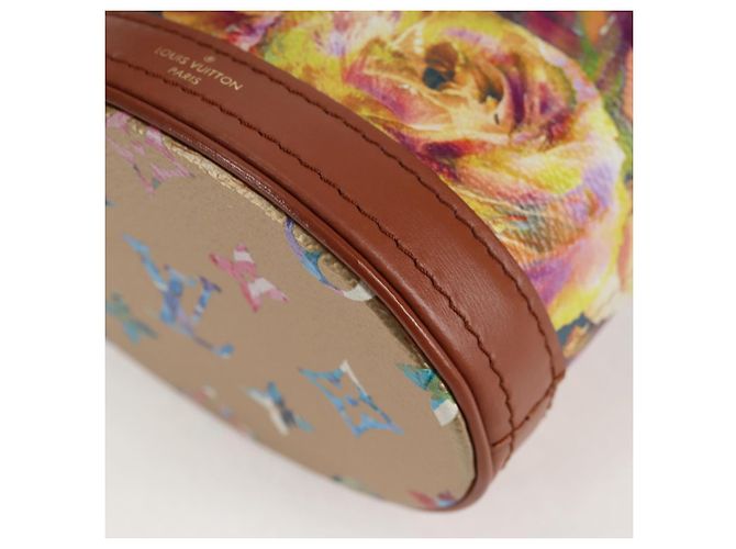 LOUIS VUITTON Borsa a Spalla Nano Bucket Garden Beige M81724 Auth LV 130468SM - vista 14