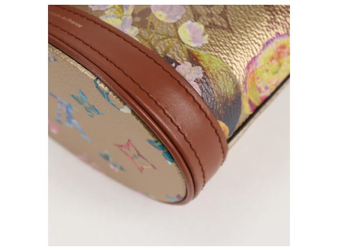 LOUIS VUITTON Borsa a Spalla Nano Bucket Garden Beige M81724 Auth LV 130468SM - vista 16