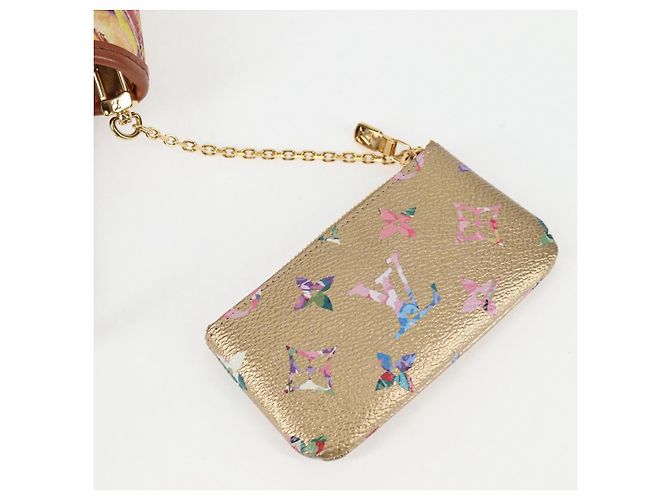 LOUIS VUITTON Borsa a Spalla Nano Bucket Garden Beige M81724 Auth LV 130468SM - vista 20