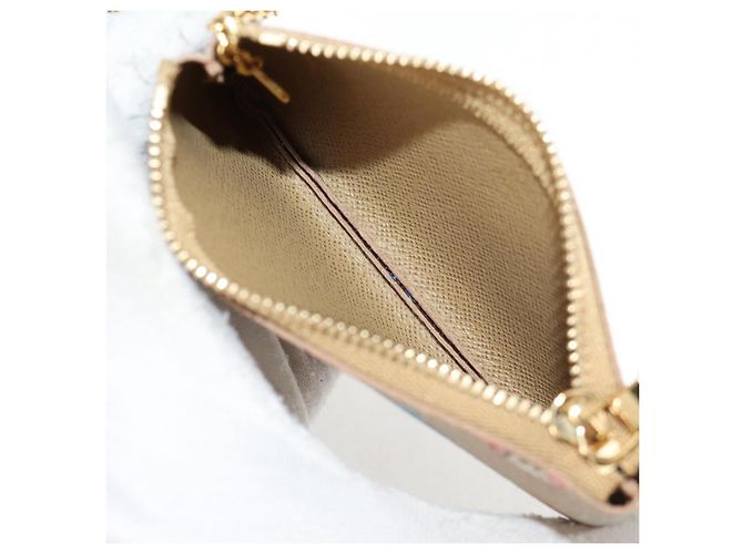 LOUIS VUITTON Borsa a Spalla Nano Bucket Garden Beige M81724 Auth LV 130468SM - vista 22