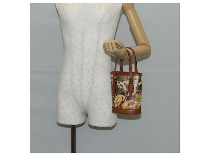 LOUIS VUITTON Borsa a Spalla Nano Bucket Garden Beige M81724 Auth LV 130468SM - vista 24