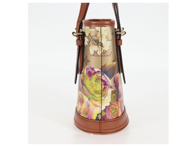 LOUIS VUITTON Borsa a Spalla Nano Bucket Garden Beige M81724 Auth LV 130468SM - vista 3