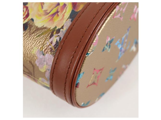 LOUIS VUITTON Borsa a Spalla Nano Bucket Garden Beige M81724 Auth LV 130468SM - vista 9